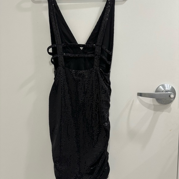 Urban Outfitters Black Mini Dress - Picture 3 of 7